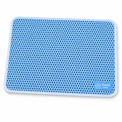 Double-Layer Cat Litter Mat