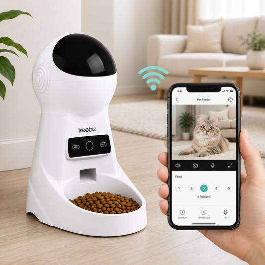3L Automatic Pet Feeder with Camera