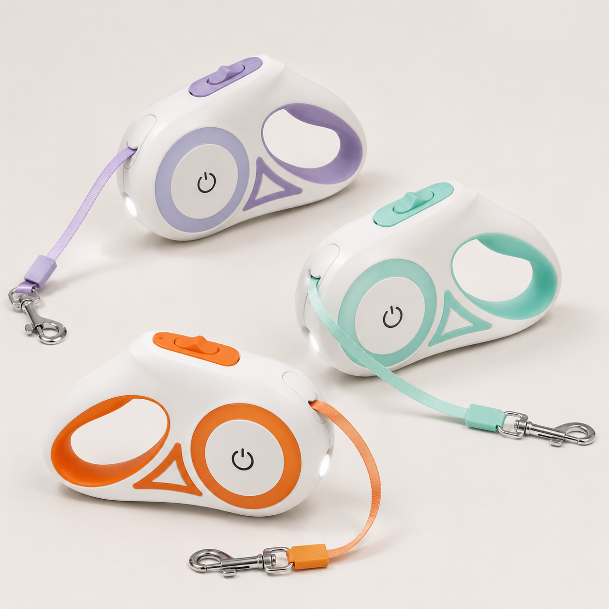 LED Retractable Pet Leash
