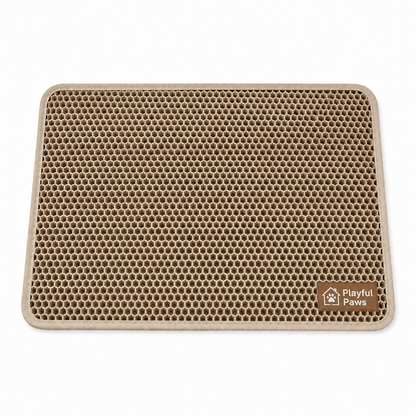 Double-Layer Cat Litter Mat