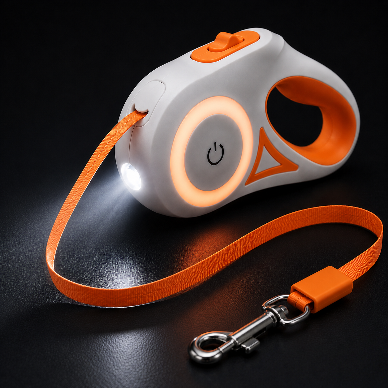 LED Retractable Pet Leash