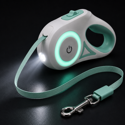 LED Retractable Pet Leash