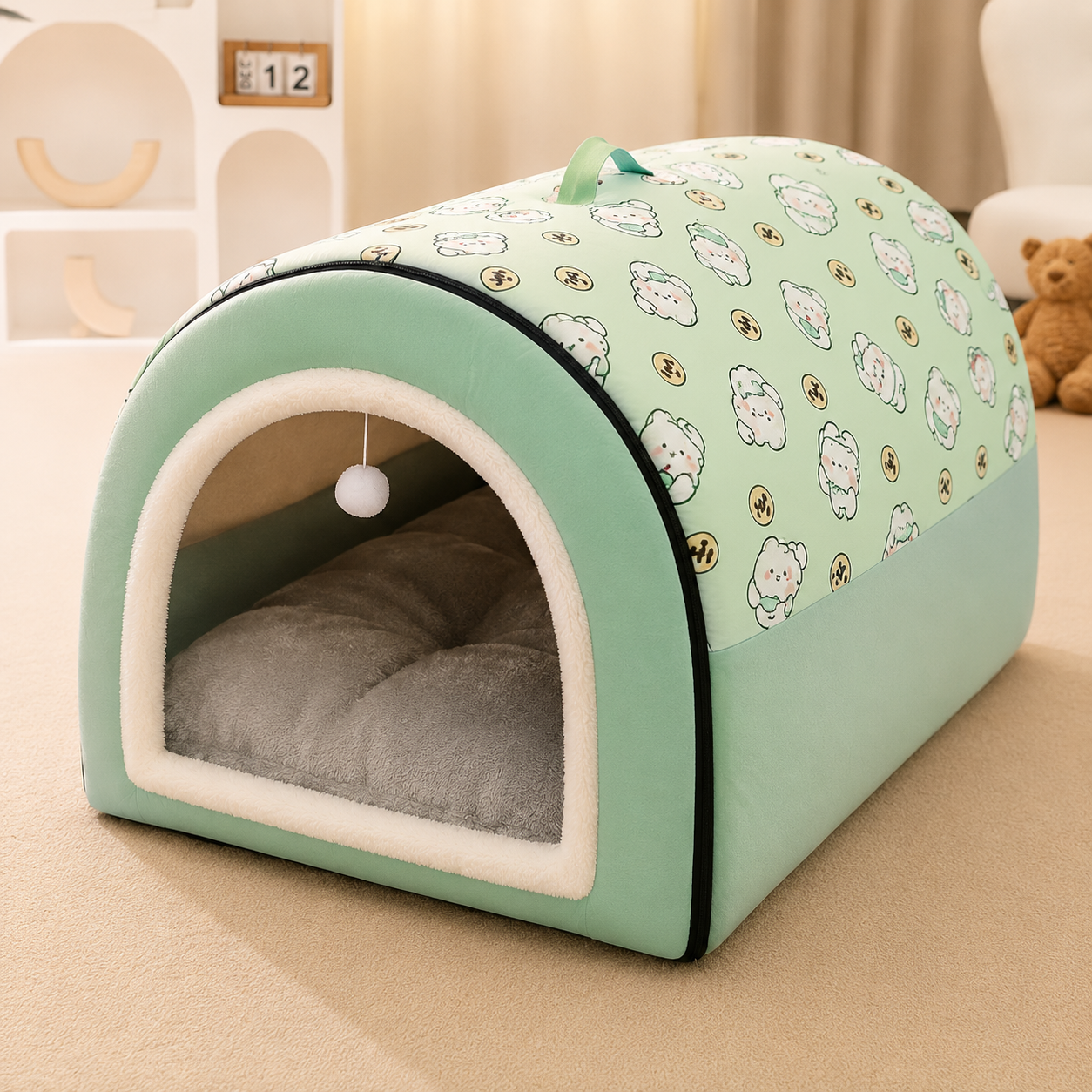 Cozy Pet House Bed